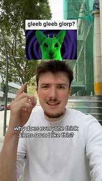 Why does “glorp” sound “alien?” #linguistics