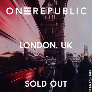 Our run of EU and UK spring shows sold out FAST. We’ll have to plan another trip... 🤔 | OneRepublic