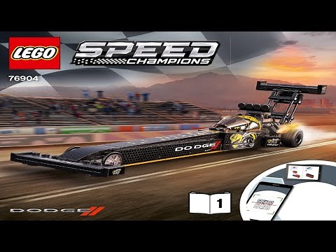 LEGO instructions - Speed Champions - 76904 -Mopar Dodge SRT Dragster & Dodge Challenger TA (Book 1)