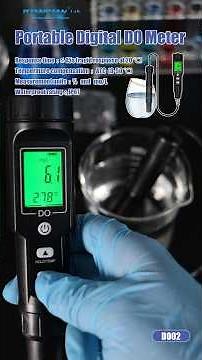 Precision meets portability! 🌡️💧 Introducing the DO9100 Digital Dissolved Oxygen Meter