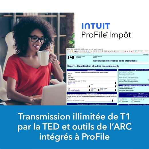 Des déclarations T1 faciles avec ProFile