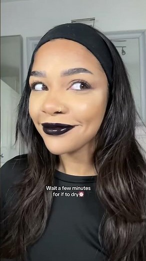 Black Peel Off Lip Stain!!😍