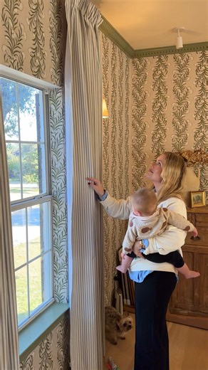 Courtney Smith on Instagram: "The right drapery can literally change the architecture of your room. They make ceilings look higher, windows look wider, they are such a foundation to any room! I’m picky with drapery, and I’ve tried everything..custom, budget, all of it. These @twopageshome drapes give you the same polished look without the custom price tag. If you’ve been wanting a more “finished” space, start with drapes. I promise you won’t regret it! 🤍"