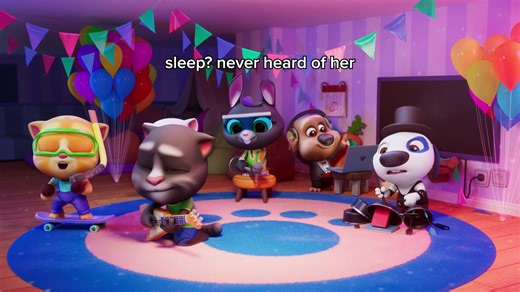 Pajama Party status: Snacks ✔️ Cozy fits ✔️ Me getting pranked ✔️😭 #PajamaParty #TalkingAngela #prank #MyTalkingTomFriends