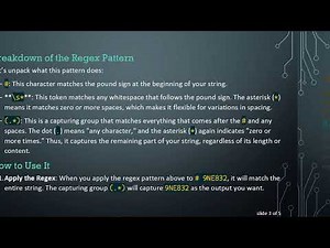Mastering Regex: Effortlessly Remove # from Your Strings