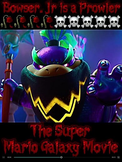 Bowser .Jr Is The Prowler ☠️☠️☠️☠️☠️☠️🥀🥀🥀🥀🥀🥀🥀#capcut #edit