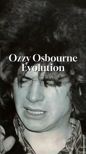 The Evolution of Ozzy Osbourne #blacksabbath