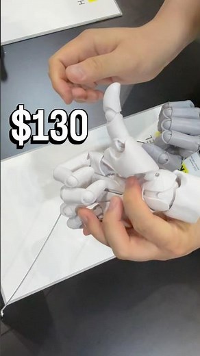 This life size highly articulated hand model is $130 USD plus tax. Would you get one?