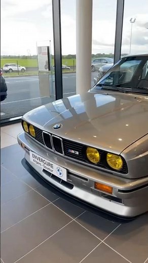 🔥 BMW M3 E30: the very first M3 in history! 😍