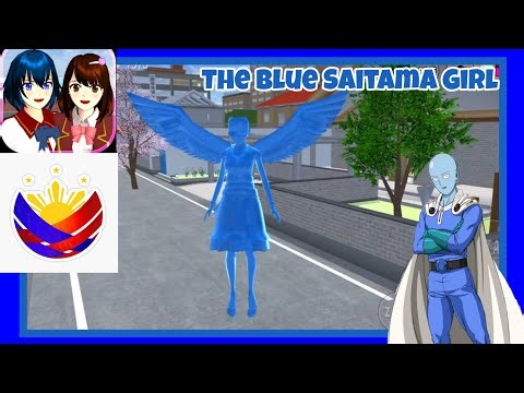 The Blue Saitama Girl! 💙 - Sakura School Simulator S2 (Premiere)