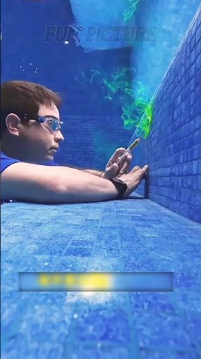 How to Detect a Swimming Pool Leak with a Simple Dye Test #shorts