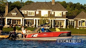 A pontoon masterpiece. The Excalibur is the industry leading pontoon and a breathtaking work of art. For more videos of our 2021 Pontoon models, visit our Youtube channel: https://www.youtube.com/playlist... | Avalon Pontoons