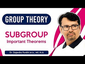 Group Theory: Subgroup Video Lecture | Mathematics for IIT JAM, GATE, CSIR NET, UGC NET
