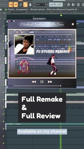 Michael Jackson - Thriller (FL Studio Remake) | Instrumental 🕴 #michaeljackson #flstudio