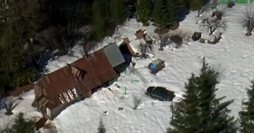 Couple trapped in cabin rescued after nearly two months