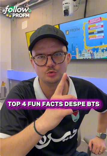 CONTINUĂ înscrierile pentru concert BTS 🔥 A doua destinație FOLLOW PROFM: München- 12 Iulie 🤩 Iar tu poți să fii acolo alături de cel mai bun prieten și de DJ-ii PROFM, Liza şi Cucu 😍 Ce trebuie să faci? • ascultă PROFM, de dimineață până seara. Avem concursuri în fiecare emisiune 🎧 • fii atent la hitul de concurs FOLLOW PROFM, marcat distinct în playlist 🎵 • trimite-ne un mesaj audio pe WhatsApp, la 077.100.1872, cu: FOLLOW PROFM numele tău orașul din care ne asculți 🔉 • dacă te sunăm, eș