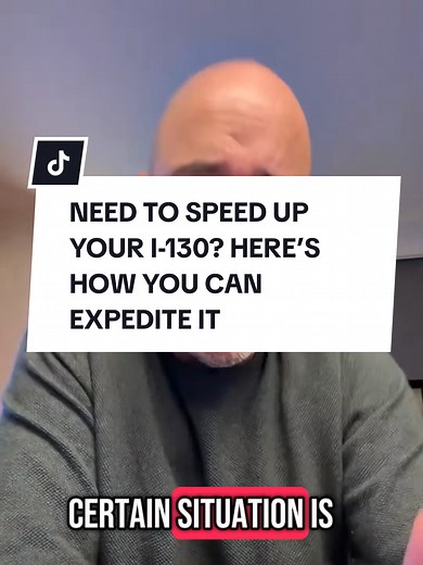 Need to Speed Up Your I-130? Here’s How You Can Expedite It ⏱️ Yes — you can expedite an I-130 petition, but only in specific situations 👇 🚨 1. If your loved one is detained: DHS is actually supposed to expedite I-130s in these cases. Don’t wait — take action fast. 🏥 2. Medical or urgent emergencies: Life-threatening situations or urgent needs can qualify for expedited processing. 📩 You have to formally request the expedite through USCIS and provide strong documentation. Just saying it’s urg