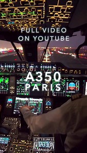 A350 night landing. Full... - High Pressure Aviation Films