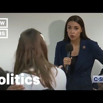 Alexandria Ocasio-Cortez Faces Down Pro-Trump Troll | NowThis