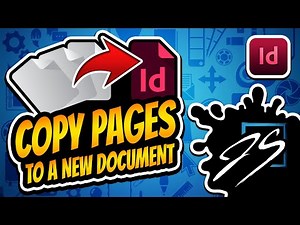 Copy or Move Pages to Another Document in Adobe InDesign (Duplicate Pages Easily!)