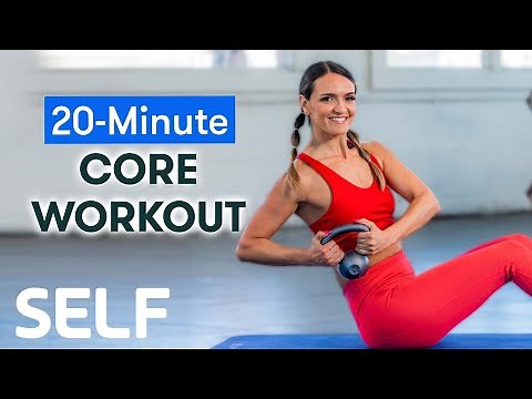 20-Minute Core Kettlebell Workout | Sweat With SELF
