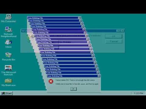 Windows 95 Crazy Error!