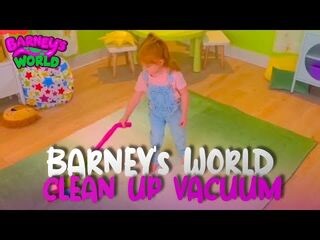 BARNEY'S WORLD - CLEAN UP VACUUM -CLIP- (45S)