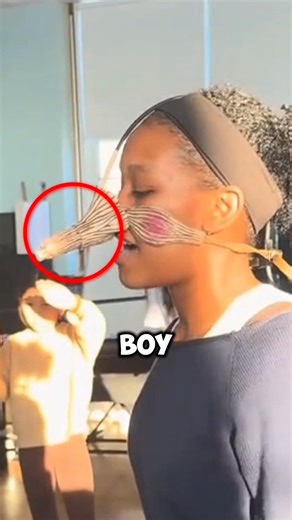 Amazing Pinocchio Mask Trick In High School Theater