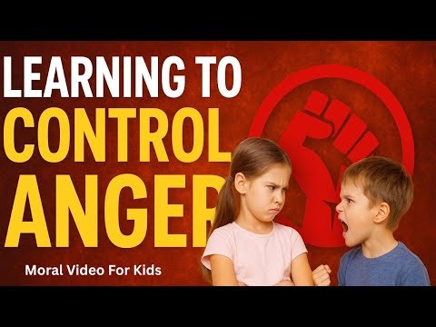 Learning to Control Anger: A Moral Story for Kids | How to Calm Down When Angry: Kids Life Skill