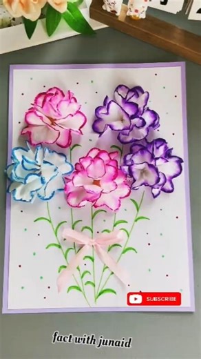 kagaj mein phool ki design. bilkul aasan #trendingshorts #challenge #embroidery #whitepants