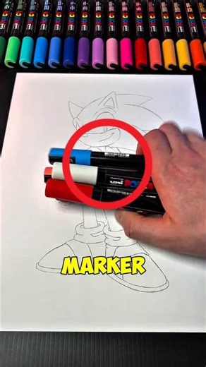 Which Marker would you choose for art compatition in school?
