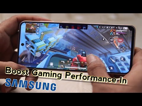 How To Boost Improve Game Performance in Samsung Smartphones | Samsung Game Plugin Best Seting