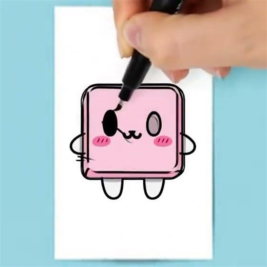 📝 Cómo Dibujar una LIBRETA KAWAII #aprendiendoadibujar