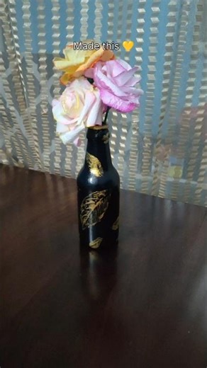 Easy Glass Vase Makeover + Tissue Paper Flowers 🌸 | Simple DIY, Beautiful Result 😍