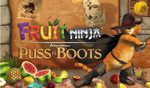 Amazon offers 'Fruit Ninja: Puss in Boots' app for free, limited-time only