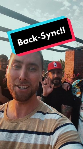 Rehearsal w the boys. ✅ @rod ❌ Why is he still here??! #MissionTsuki #BoybandWars #BackSync #nostalgia #NSYNC #BSB