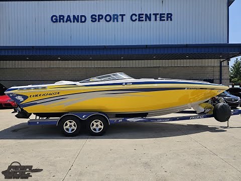 Performance boat walk thru, 2008 Checkmate ZT260 with 425hp and low hours @ grandsportcenter.com