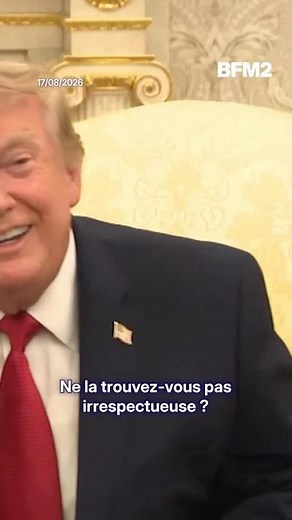 "Taisez-vous !": l'échange tendu entre Donald Trump et une journaliste de CNN