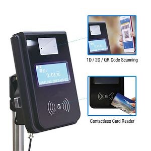 [Hot Item] 2D Qr Code Scanner NFC Reader 4G Contactless Android POS Terminal Bus Ticket Validator P18-L2c