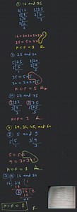 Using the prime factor method, find the H.C.F. of :... | Filo