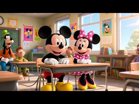 🎒🐭 Mickey & Minnie – Lost Backpack Mystery | School Bus Adventure Episode 2 | Kids Cartoon Story 🚌✨