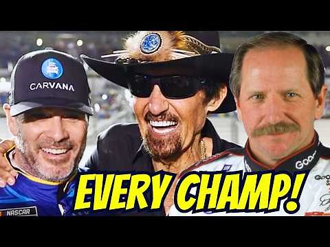 NASCAR Cup Series Champions By Year | 1949 - 2024