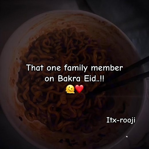 That One Family Member on Bakra Eid