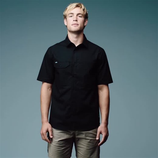 . THE NEW FXD SSH.3 VENTED STRETCH WORK SHIRT, FUNCTION BY DESIGN. FXD SSH.3 SHORT SLEEVE VENTED STRETCH WORK SHIRTS ARE BUILT USING A DURABLE 150 GSM LIGHTWEIGHT STRETCH RIPSTOP AND FEATURE A MESH COOLING VENT AT BACK YOKE FOR IMPROVED AIRFLOW. FXD SSH.3 SHORT SLEEVE VENTED STRETCH WORK SHIRTS FEATURE… 150 GSM LIGHTWEIGHT DURABLE STRETCH COTTON RIPSTOP MESH AIRFLOW VENT AT BACK YOKE DUAL CHEST POCKETS TUCKABLE POCKET FLAP WITH PEN PARTITION AT RIGHT SIDE CHEST SHAPED HEM WITH DROP TAIL FOR EXTR