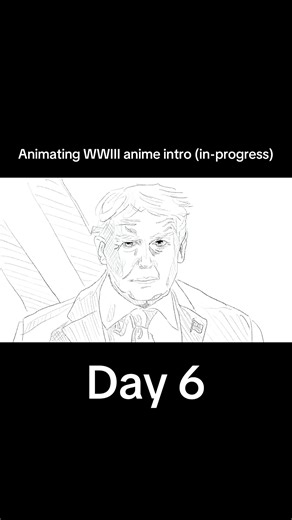 WWIII anime intro day 6 #fyp #viral #WWIII #anime #france | ww3 opening anime