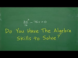 How to Solve this Polynomial Equation = Increase your Algebra Skills