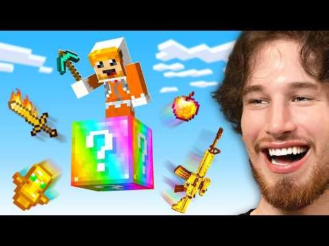 Modded One Block Skyblock but we Became GODS