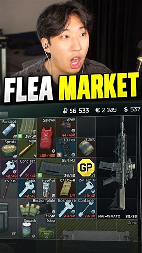 I Finally Unlocked the Flea Market in Tarkov 😂#escapefromtarkov #tarkov #eft #tarkovclips