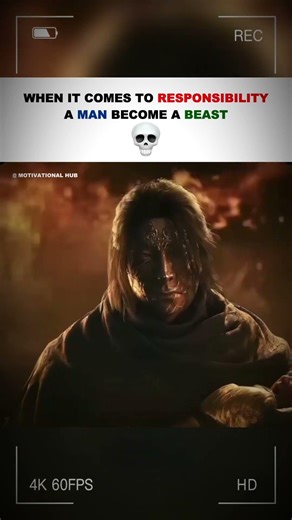 When its comes to responsibility Men ☠️💀🥶 #motivation #motivationalquotes