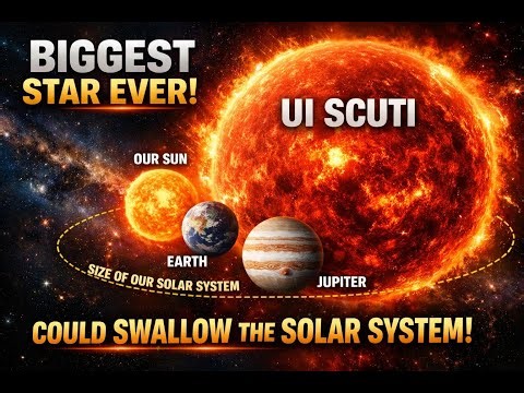 This Star Is Bigger Than the Solar System | UI Scuti Explained